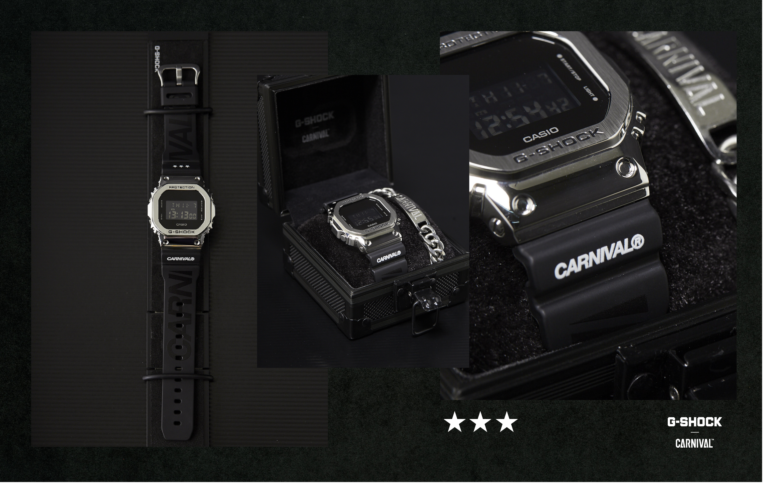 STYLE EDITION G SHOCK X CARNIVAL Limited Edition 2019